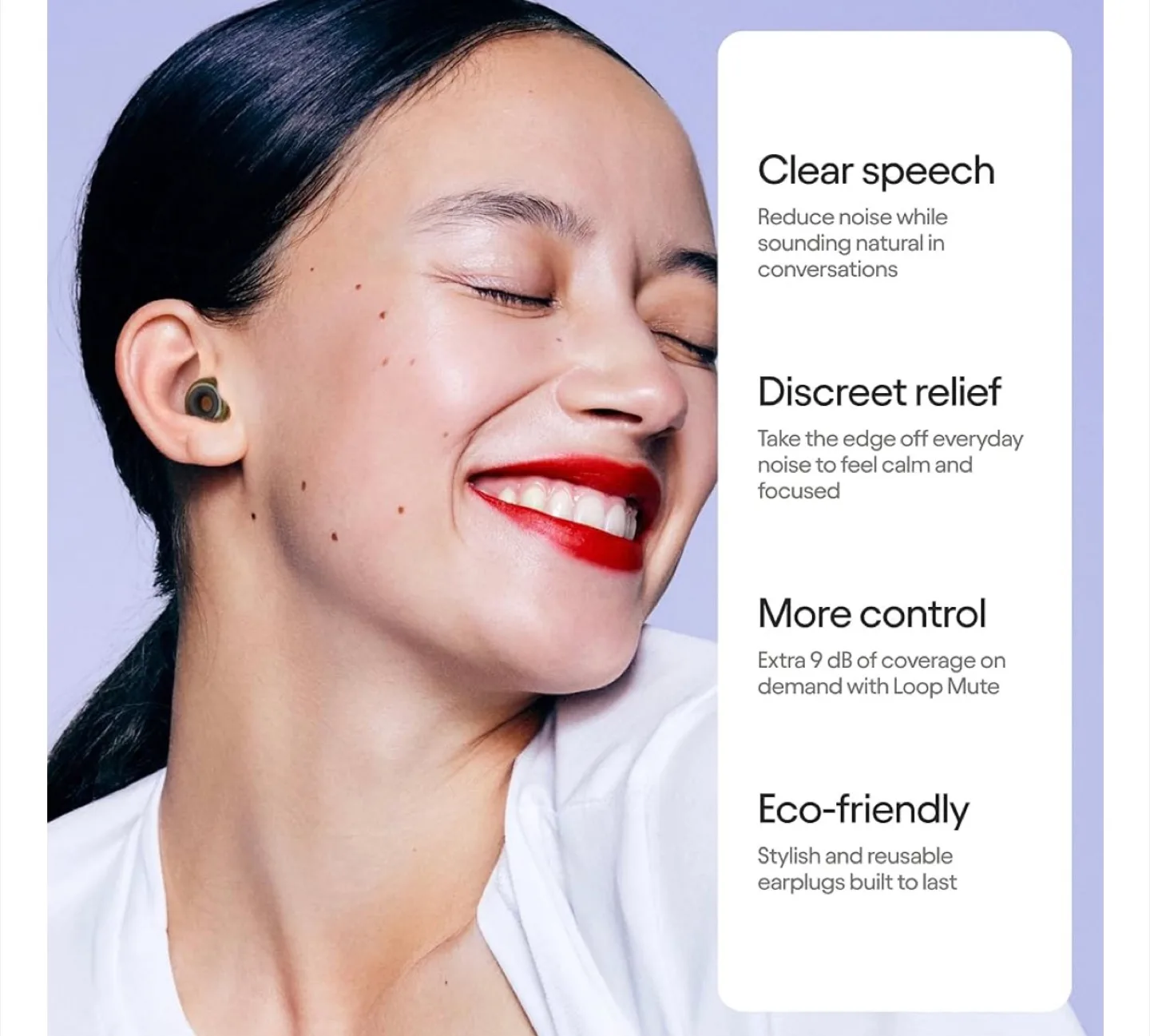 New Loop Engage 2 Plus Earplugs - Green image indicator(7)