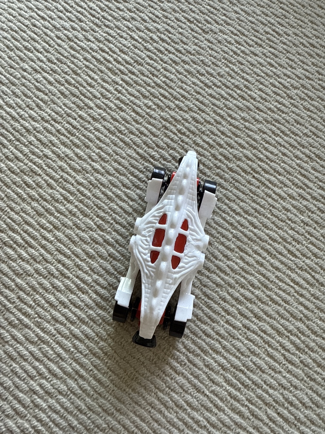 Toy Car - White, Red, and Black - photo 2