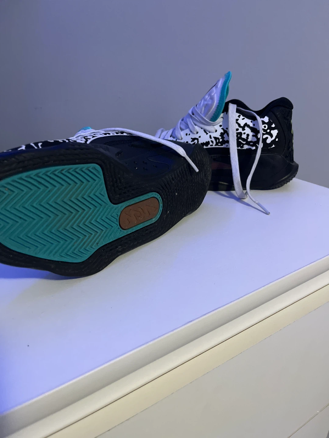 Jordan KD14 Black/White Sneakers - photo 3