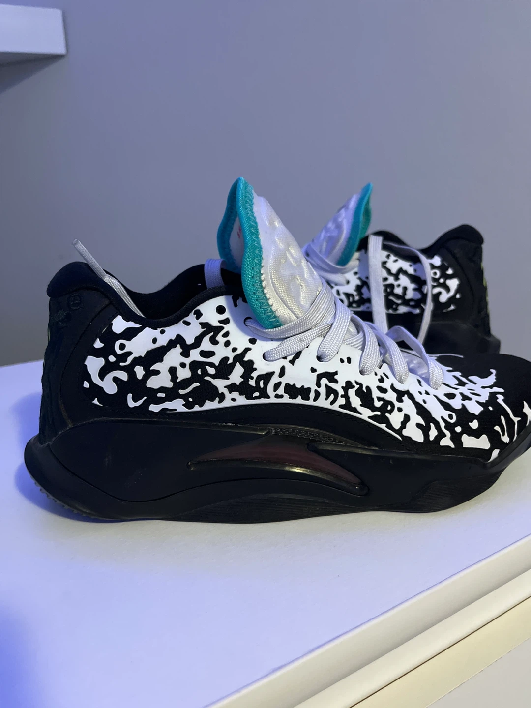 Jordan KD14 Black/White Sneakers