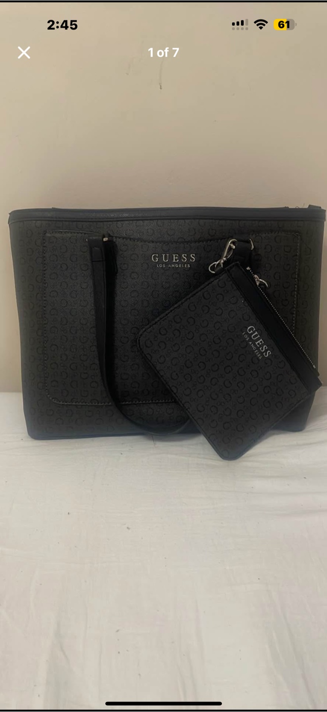 Guess Tote Bag with Coin Purse