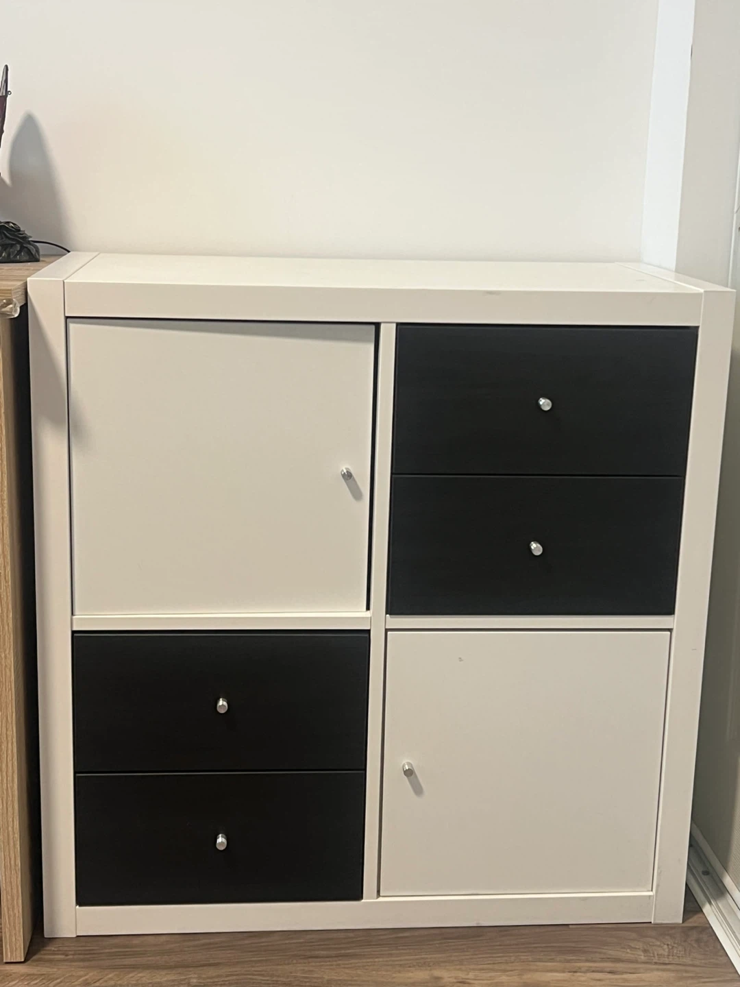 IKEA dresser - White/Black