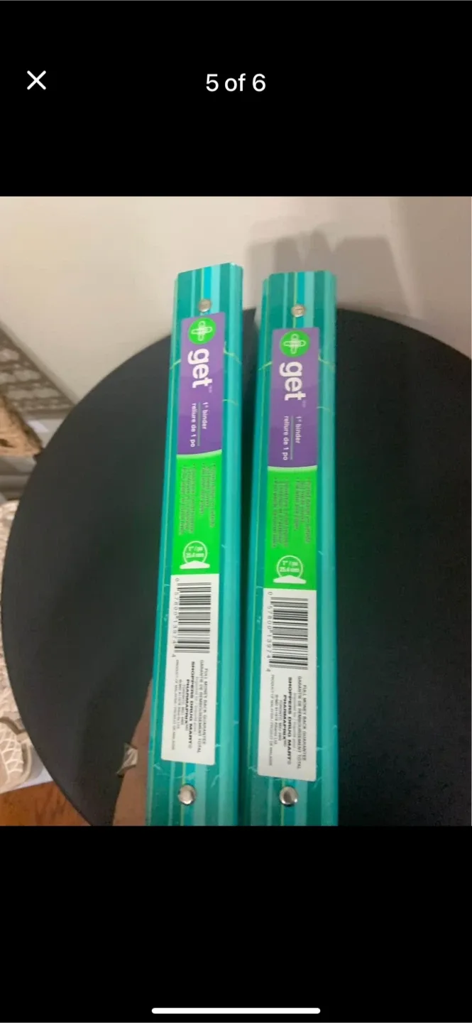 NEW BACK TO SCHOOL 3 RING BINDERS ! 2/$5 ! BRAMPTON ! image indicator(5)