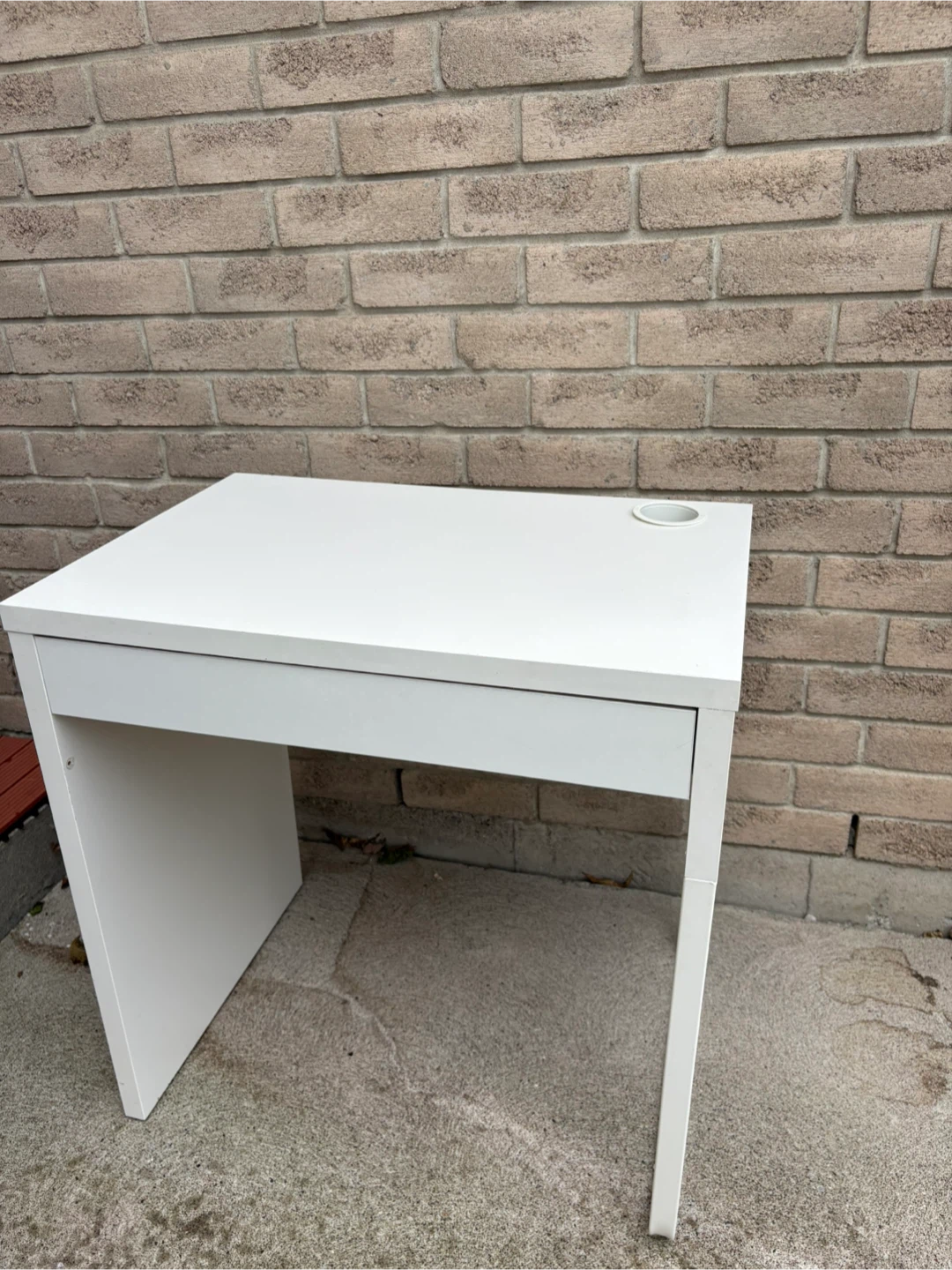IKEA MICKE White Desk with Drawer