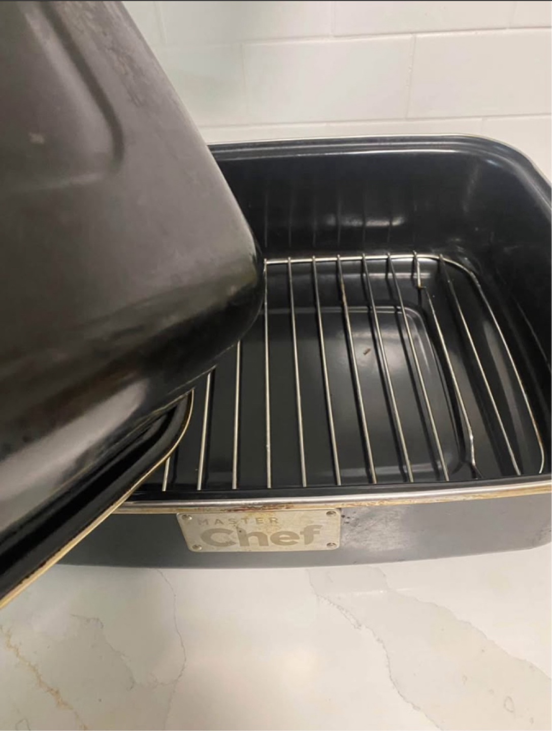 Master Chef Roasting Pan with Lid - photo 2