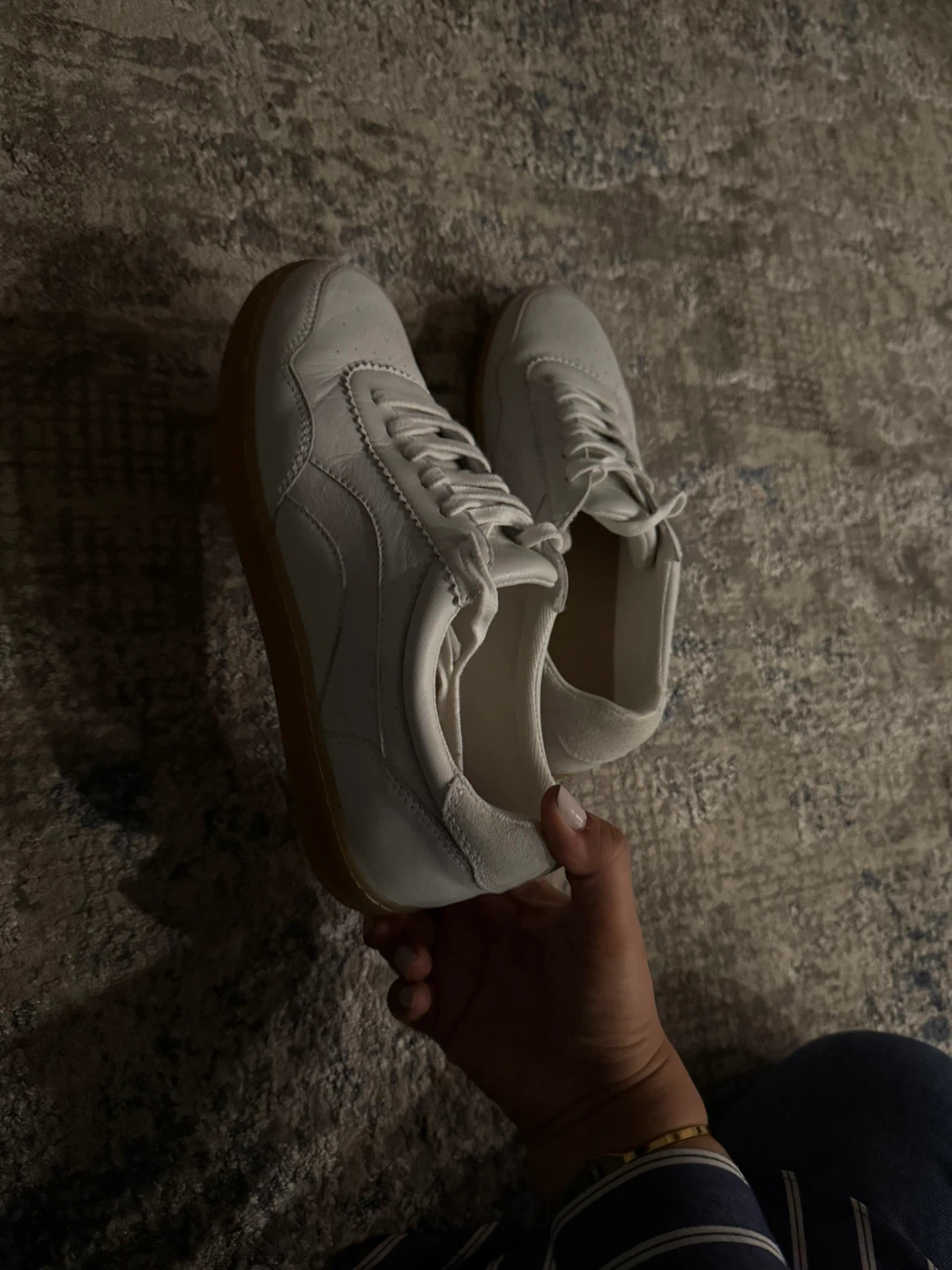Silent D White Leather Sneakers - photo 3