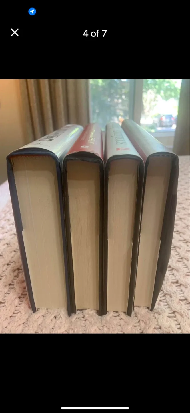 Set of 4 Political Books: Rage, Trumpocracy, More, Warning image indicator(4)