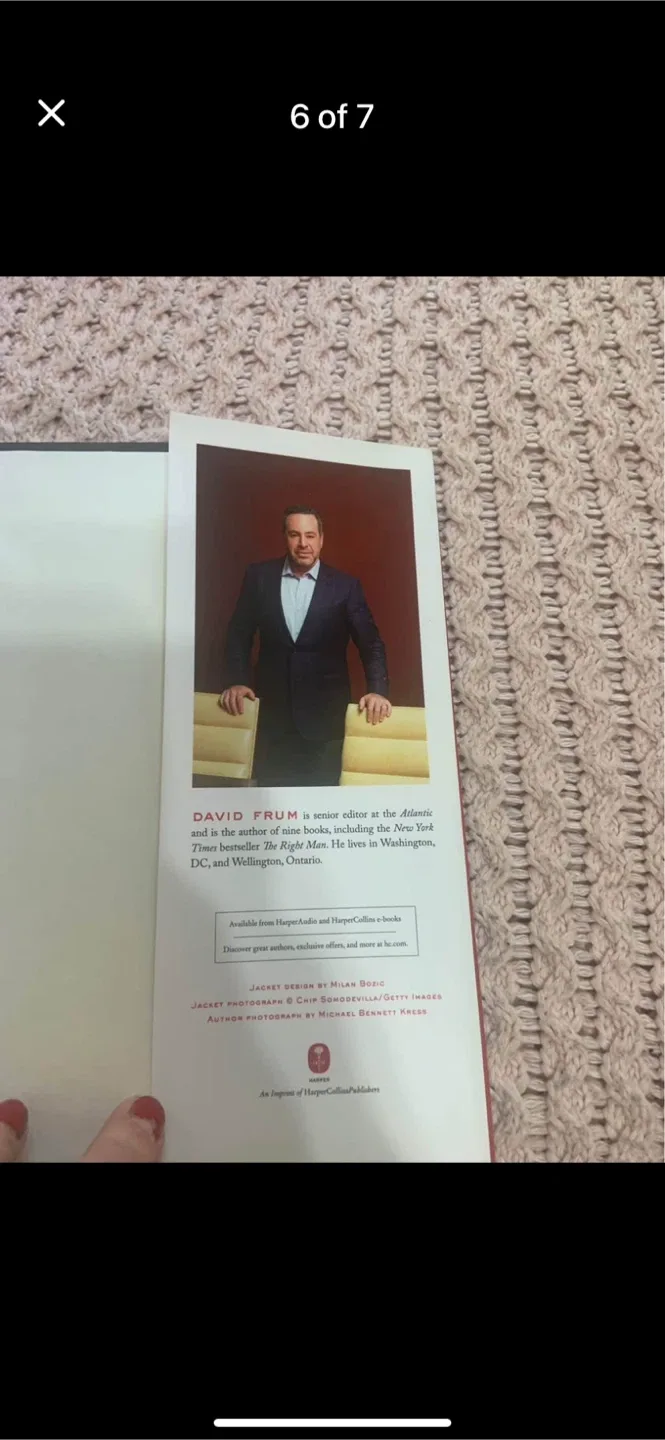 Set of 4 Political Books: Rage, Trumpocracy, More, Warning image indicator(6)