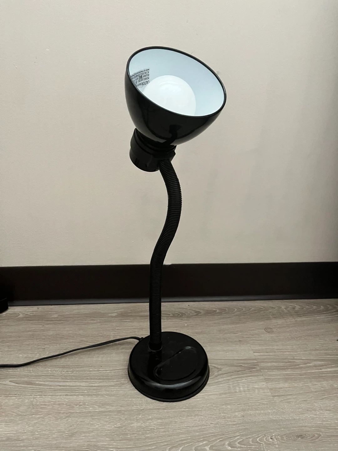 Black Gooseneck Desk Lamp