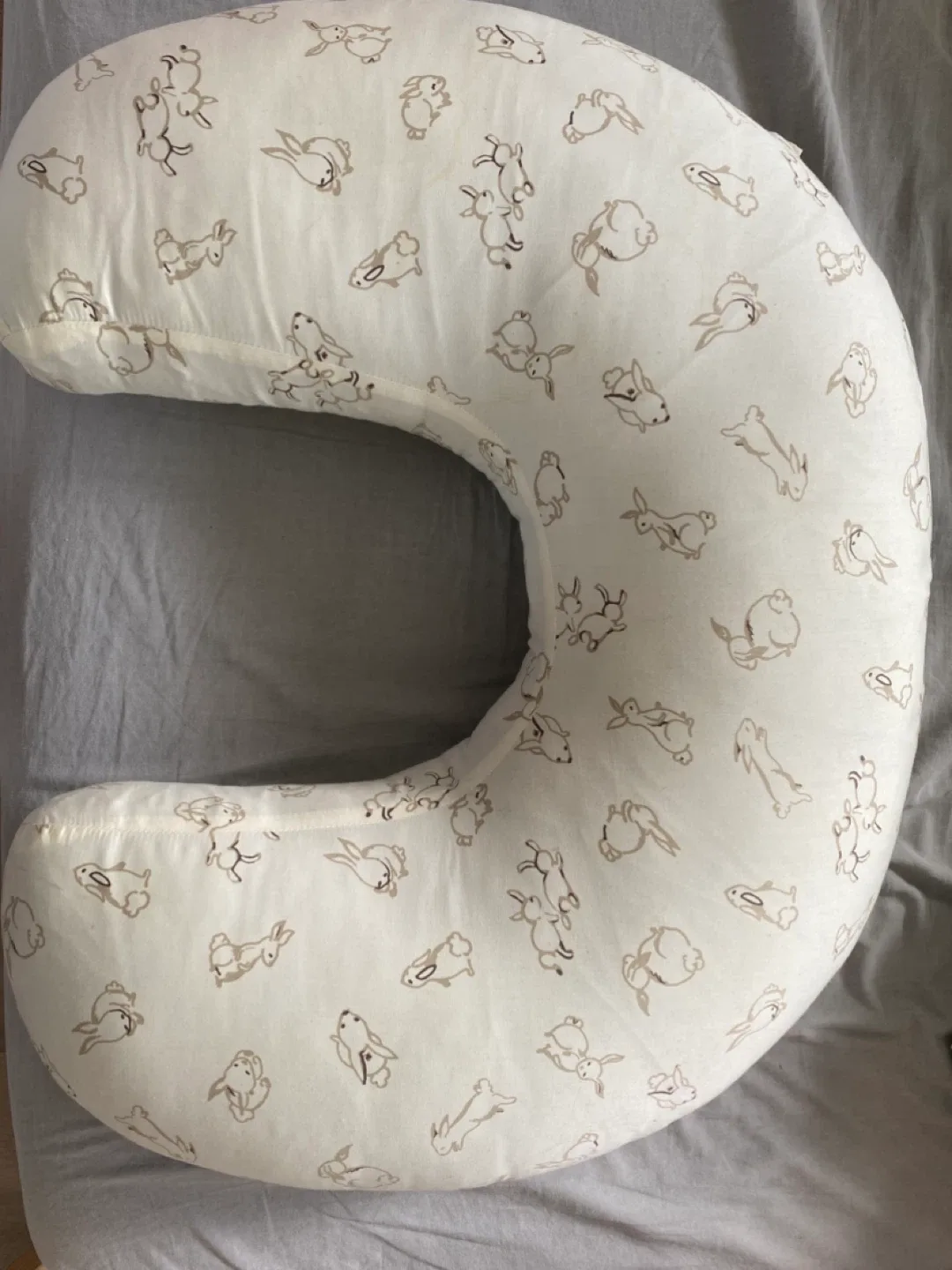 Boppy Nursing Pillow with Bunny Pattern thumbnail