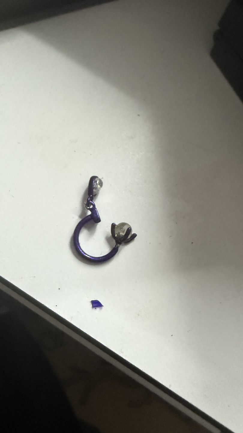 Ear Studs - Purple