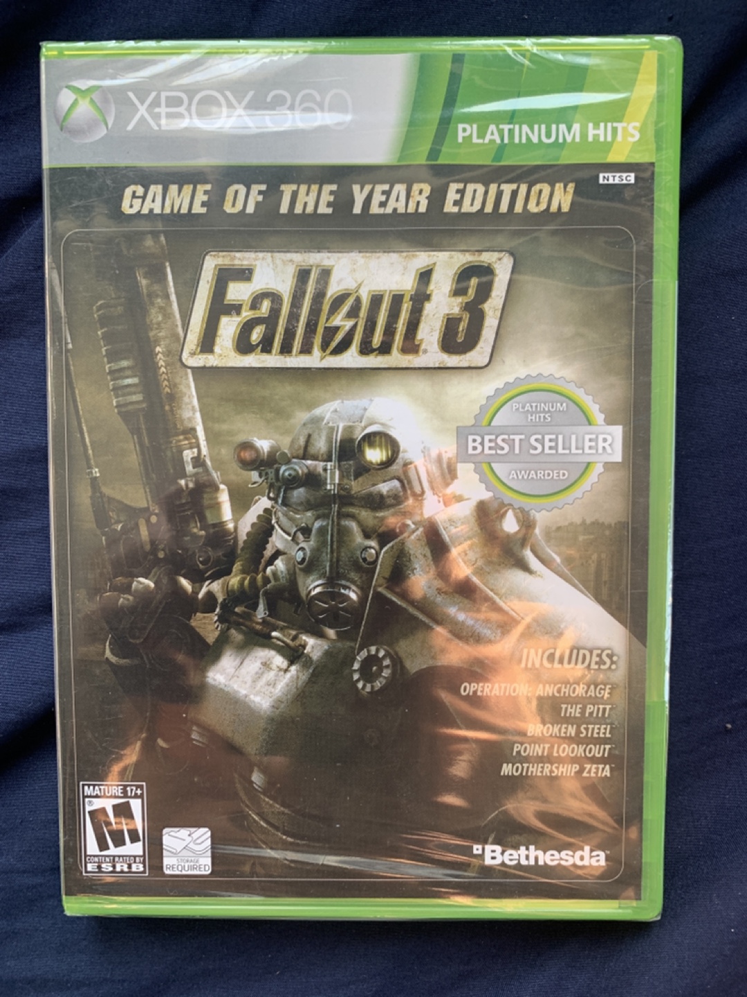 Sealed Fallout 3 Game of the Year Edition Microsoft Xbox 360
