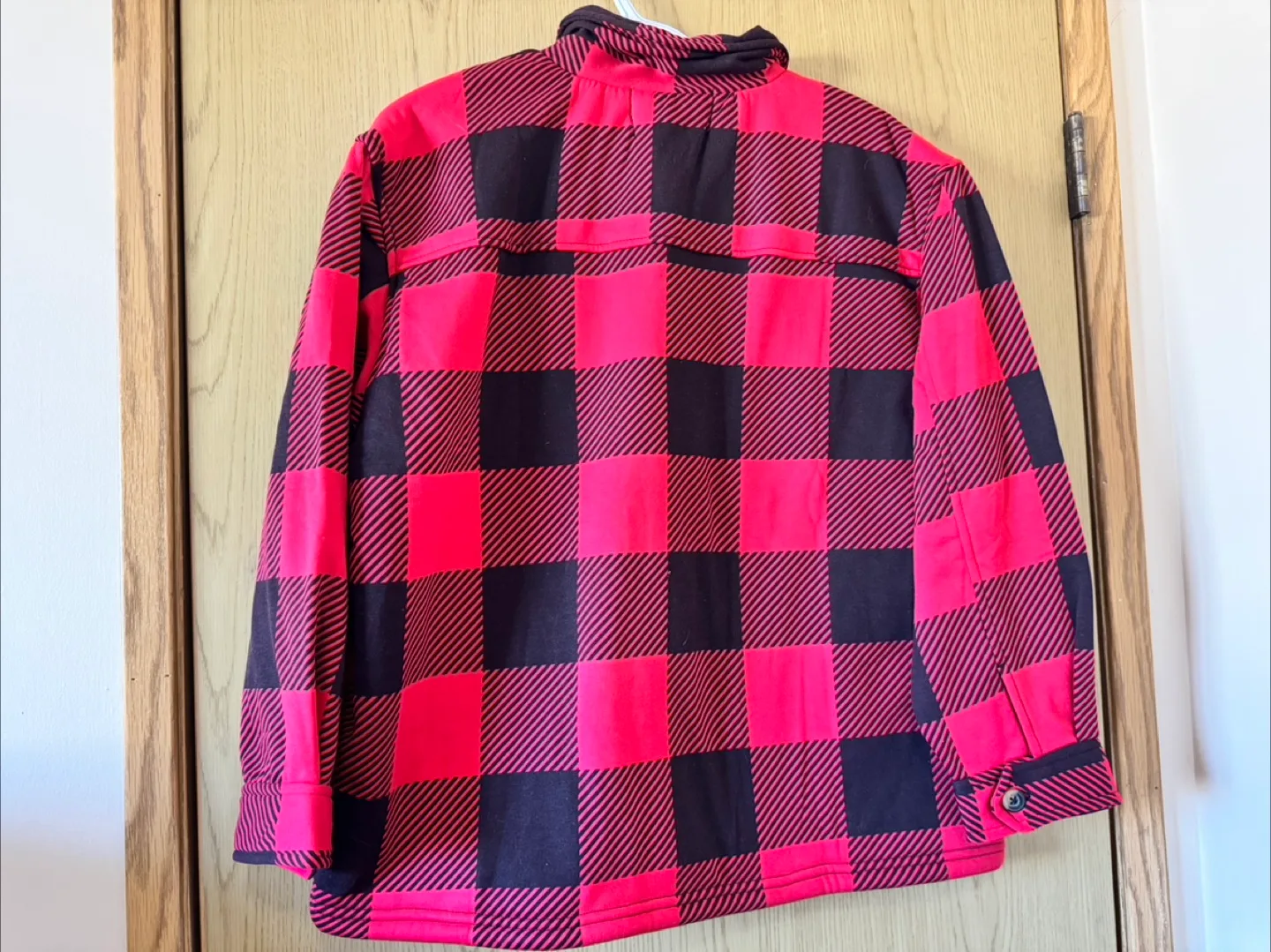 Canada Weathergear Plaid Sherpa Lined Jacket - M image indicator(5)