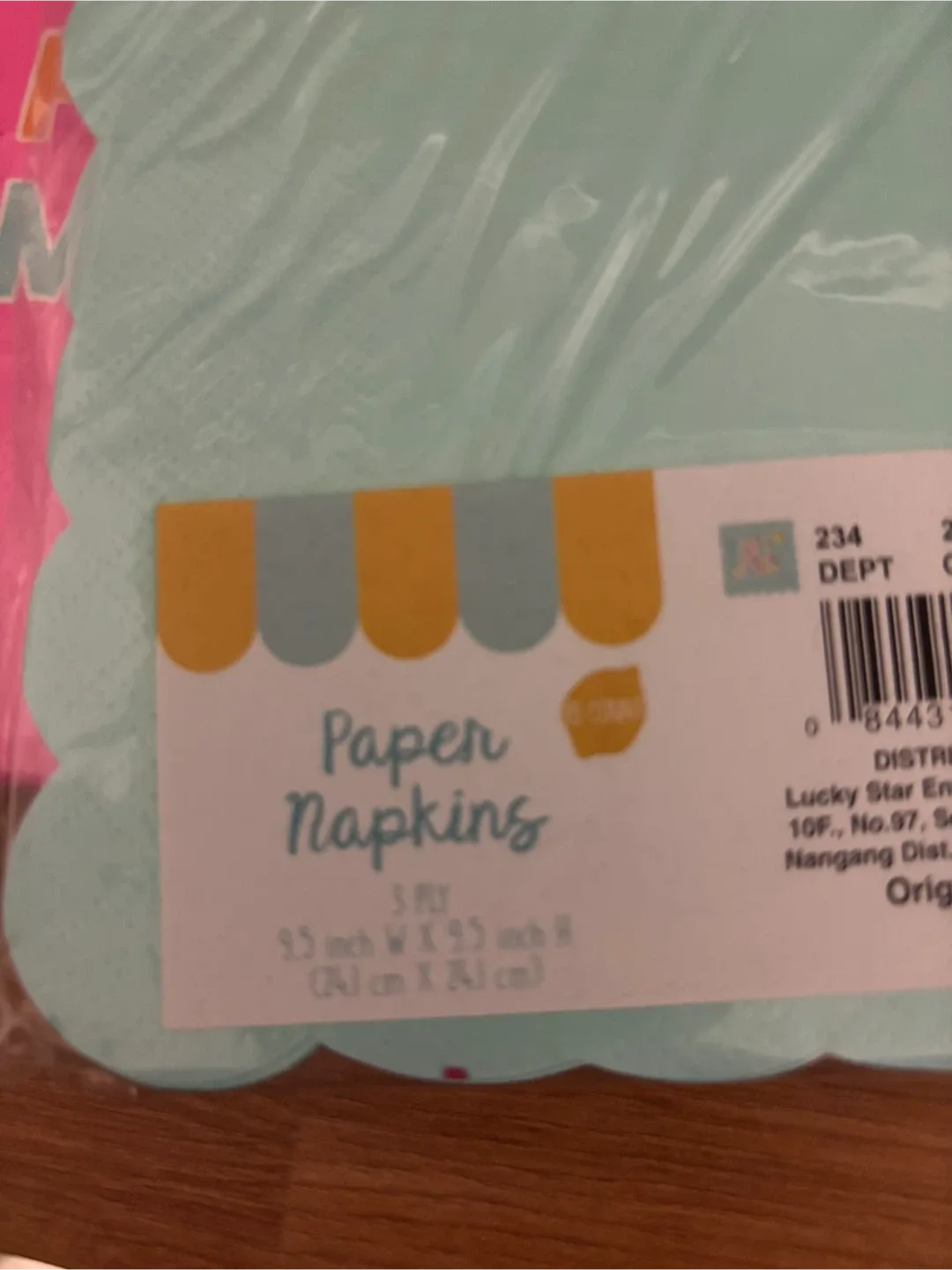 Lemonade stand napkins or for a party image indicator(2)