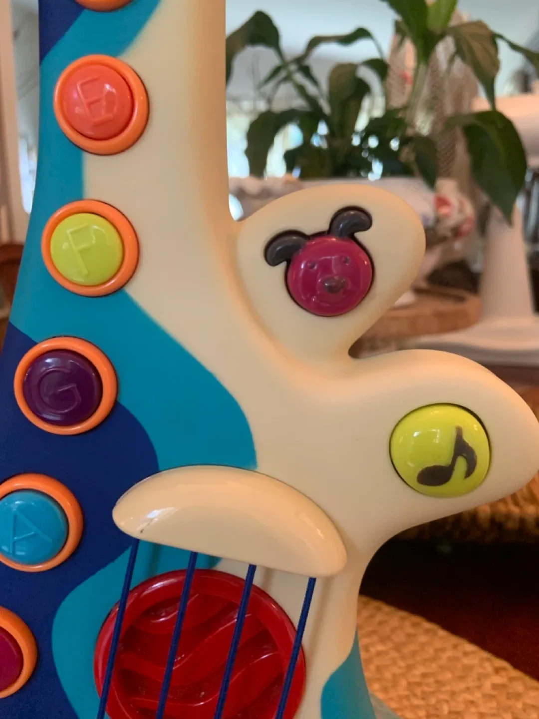 B. toys Woofer Guitar - Kids Musical Toy image indicator(4)