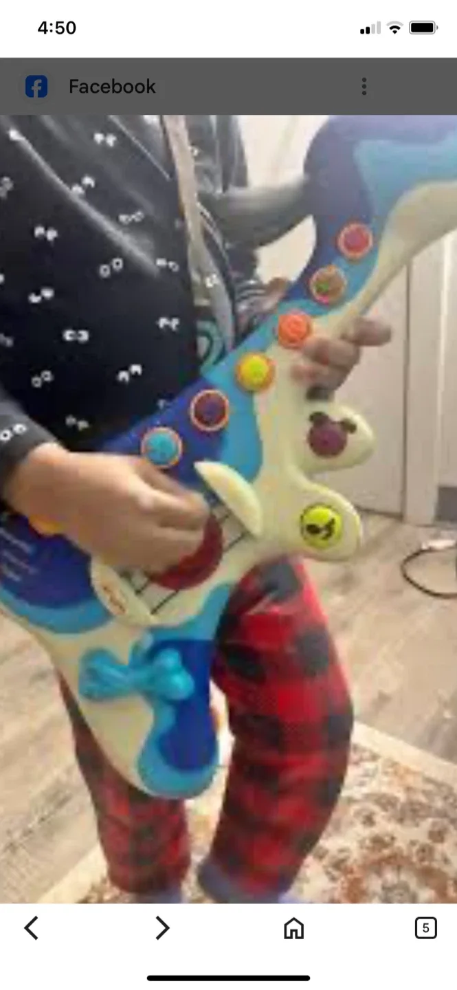 B. toys Woofer Guitar - Kids Musical Toy image indicator(10)