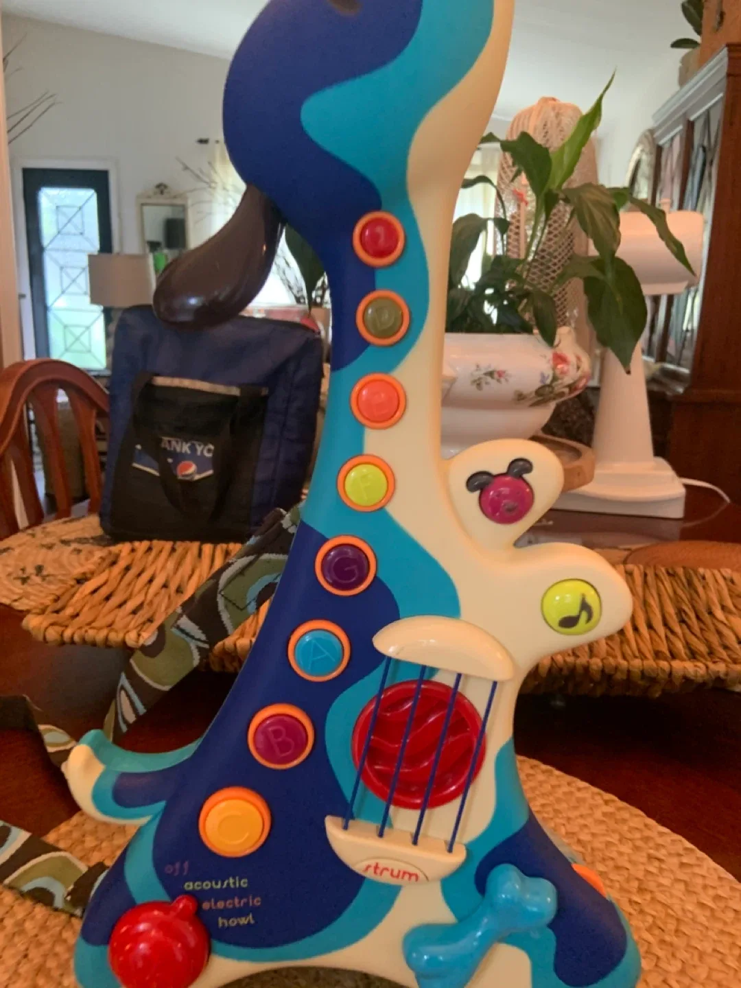 B. toys Woofer Guitar - Kids Musical Toy image indicator(8)