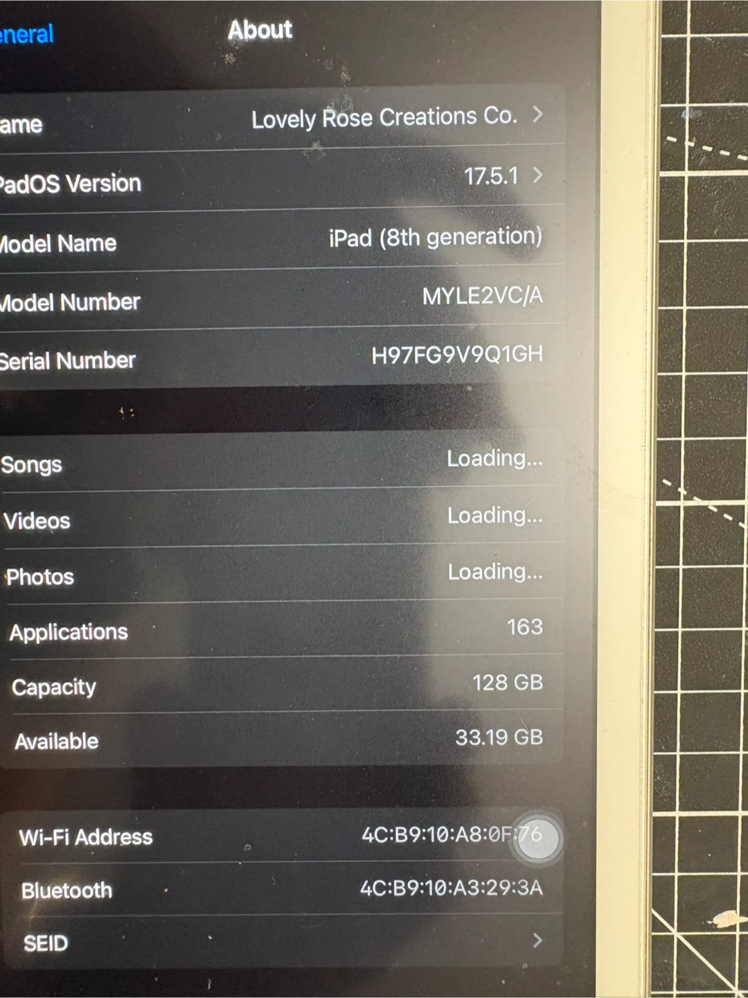 Apple iPad 8th Gen 128GB Wi-Fi - Silver - photo 2