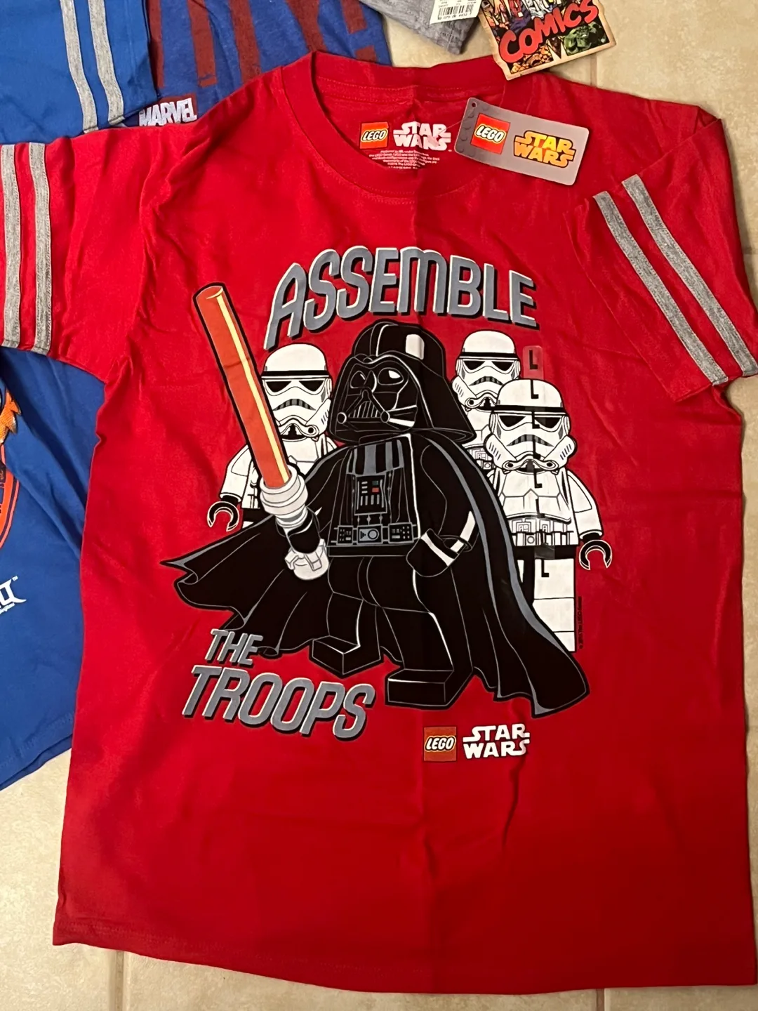 Marvel & Lego T-Shirts • Kids size Small, Medium & Large image indicator(8)