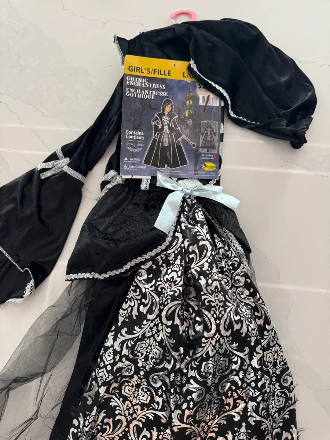 HALLOWEEN COSTUME- GIRLS LG (10-12) GOTHIC ENCHANTRESS thumbnail