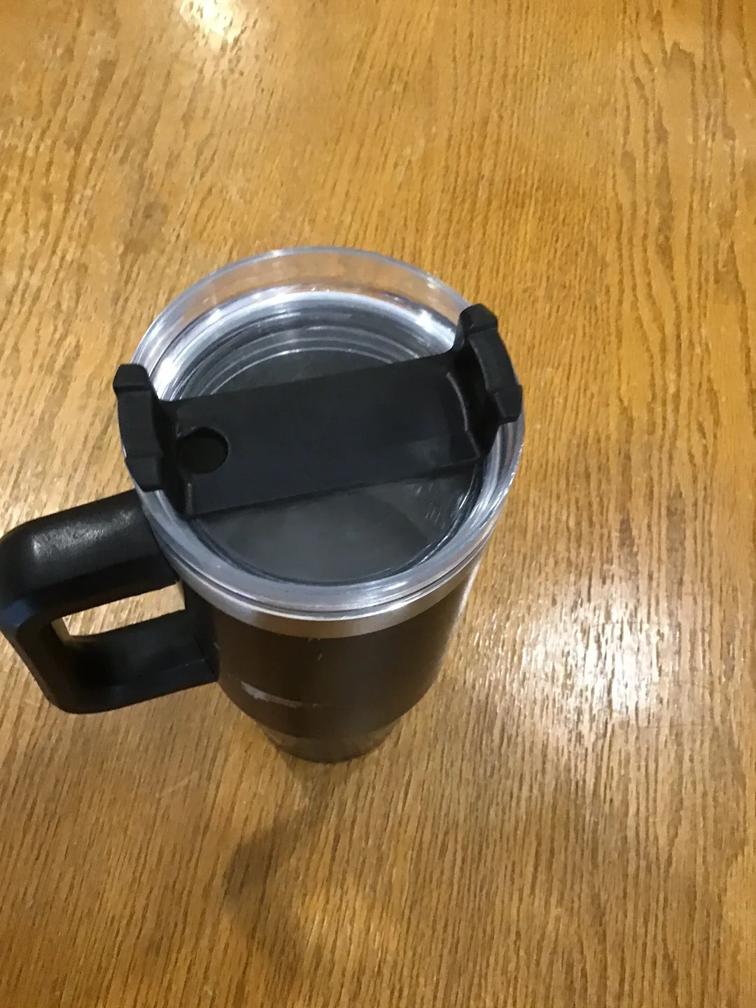 Black Travel Mug with Handle image indicator(2)
