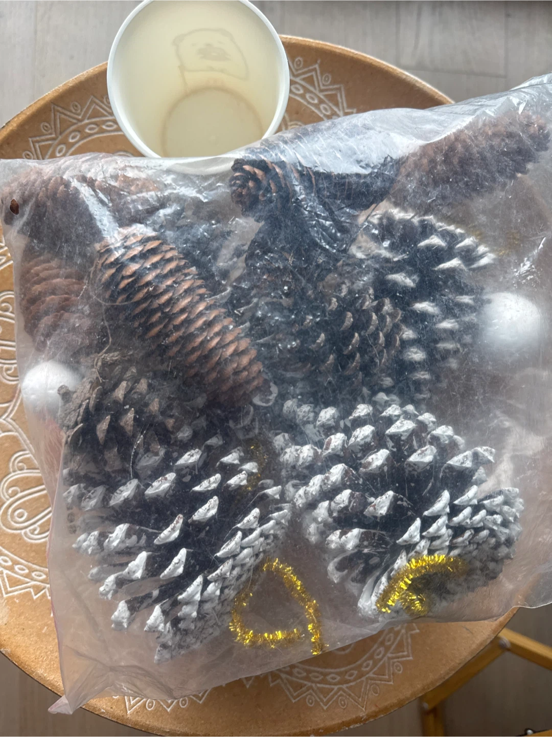 Pine Cones for Crafts Christmas decorations - photo 2