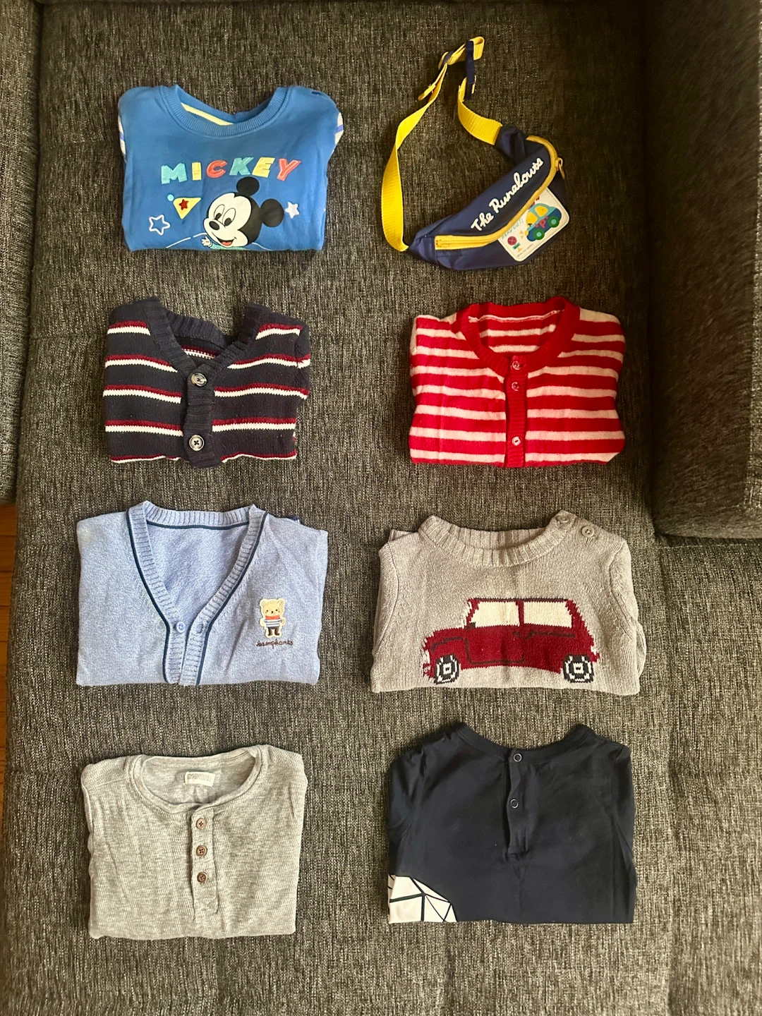 Kids' Clothes Bundle: Shirts & Cardigans