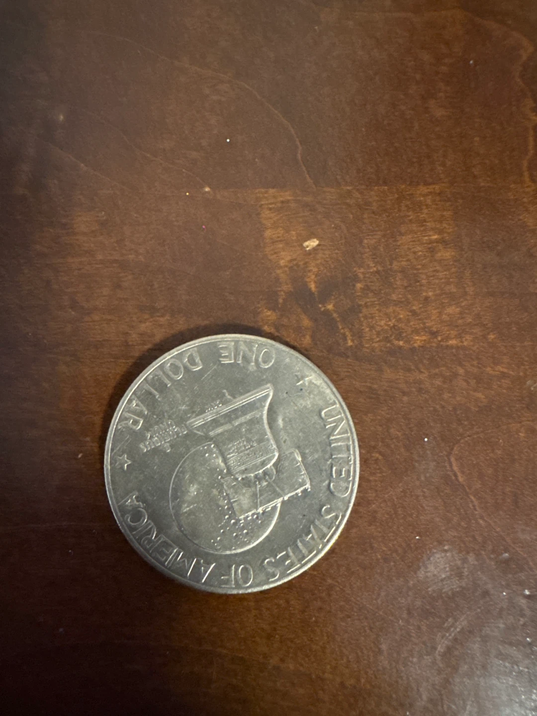 1776-1976 Eisenhower One Dollar Coin - photo 2