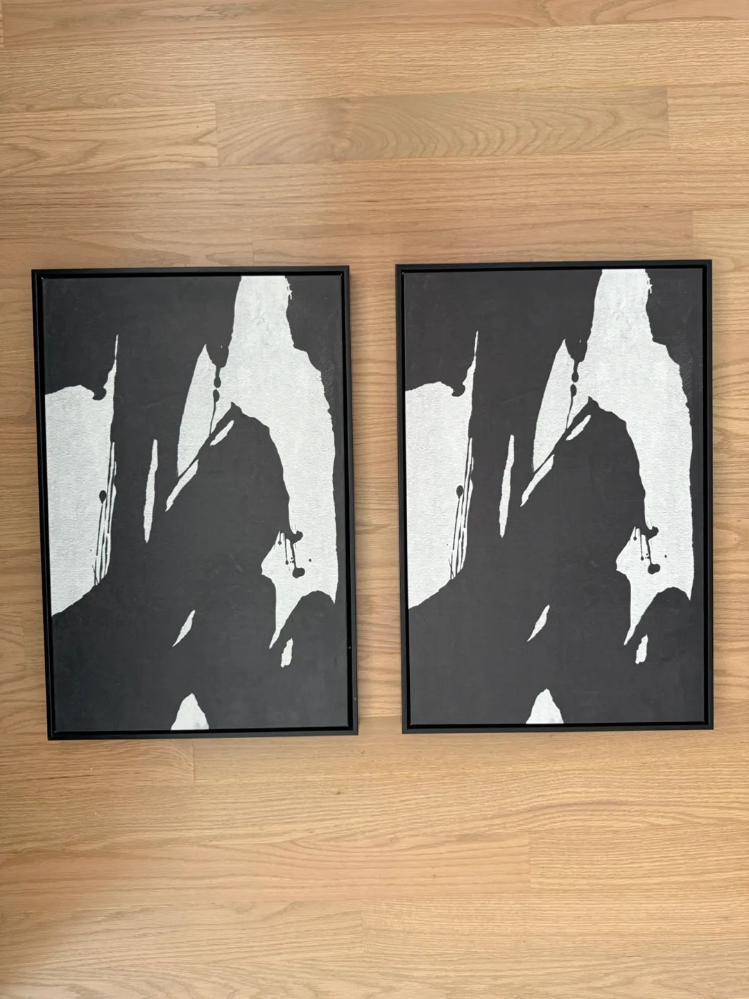 Black and White Abstract Wall Art thumbnail
