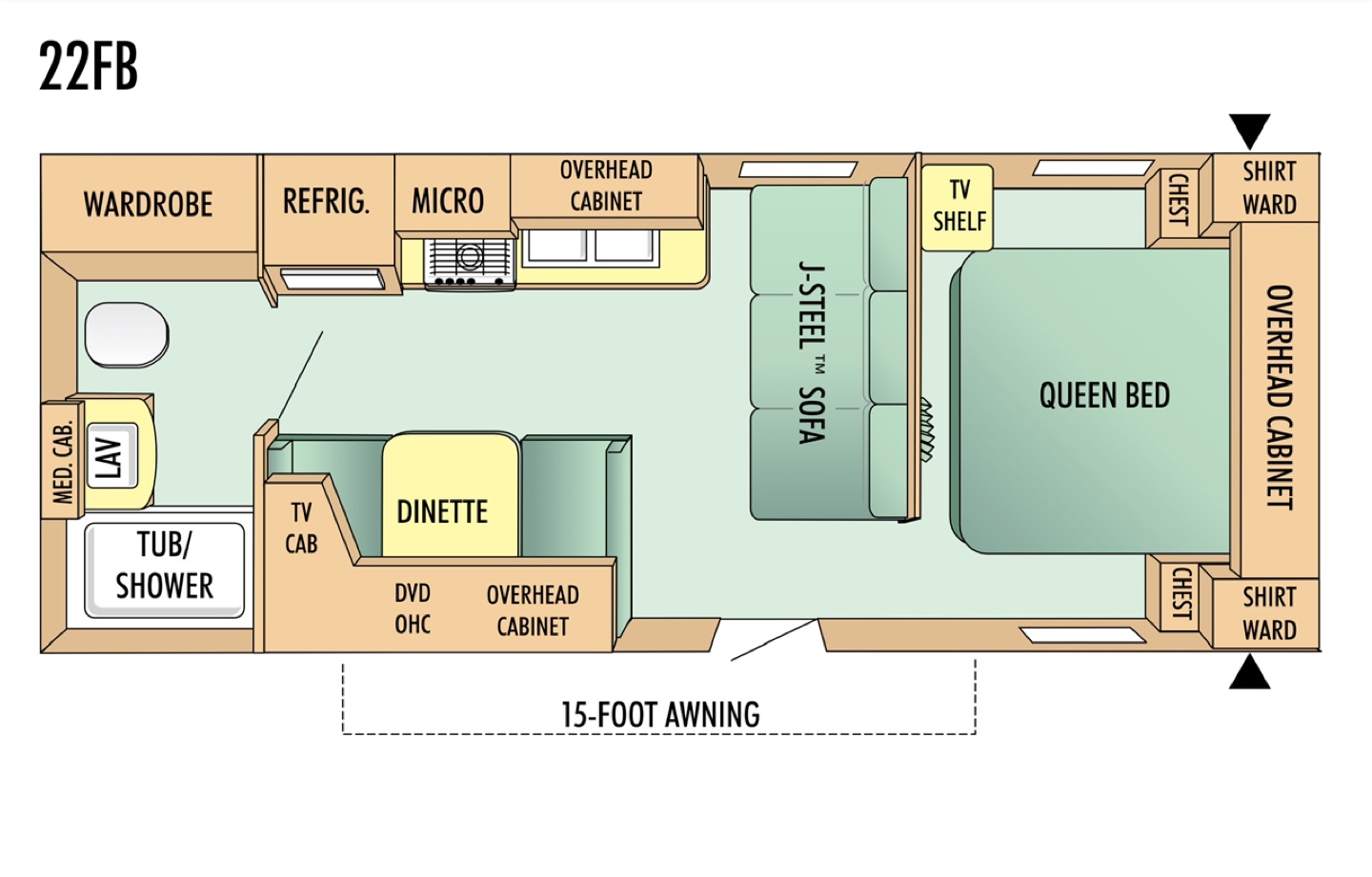 Jayco Jay Flight 22FB Travel Trailer - photo 4