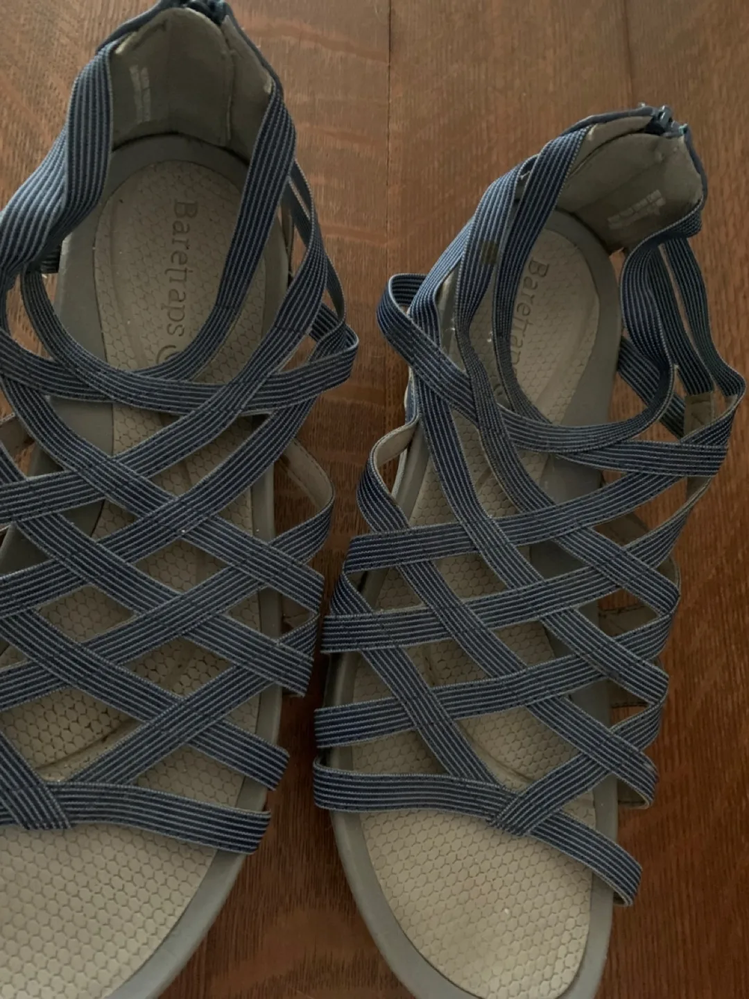 Baretraps Blue Gladiator Sandals - Size 7 image indicator(2)