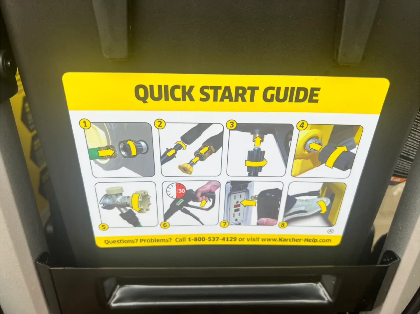 Kärcher 1700 PSI Electric Pressure Washer – Like New image indicator(5)