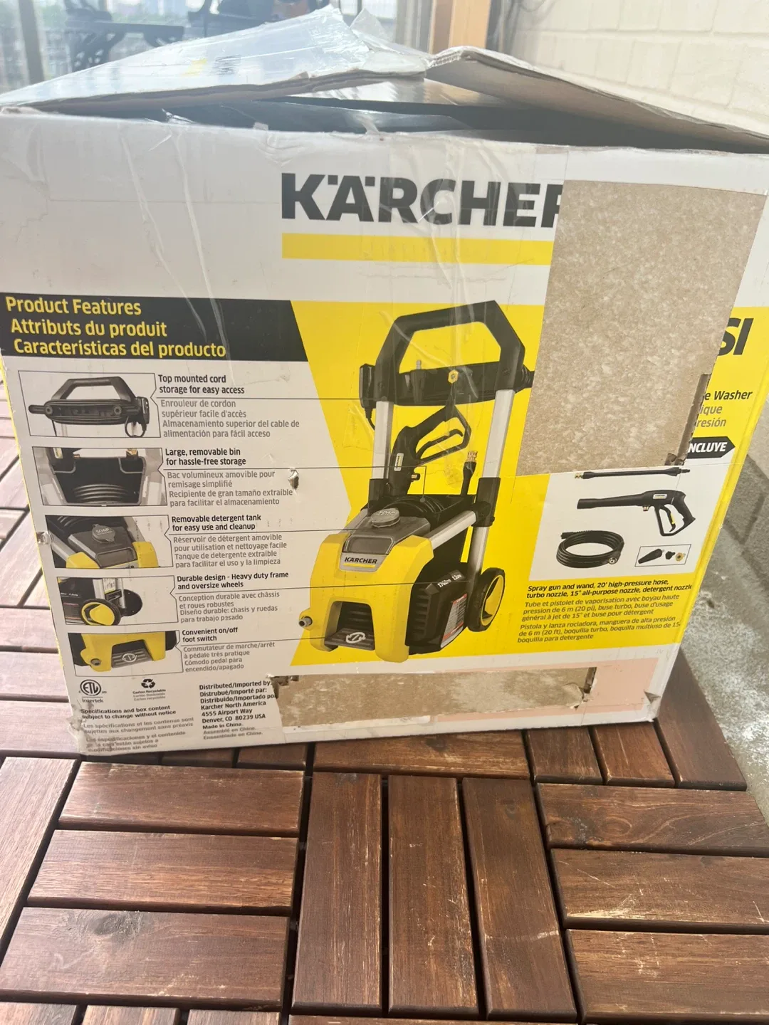 Kärcher 1700 PSI Electric Pressure Washer – Like New image indicator(3)