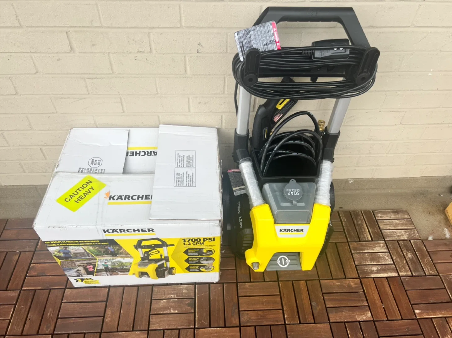 Kärcher 1700 PSI Electric Pressure Washer – Like New image indicator(6)