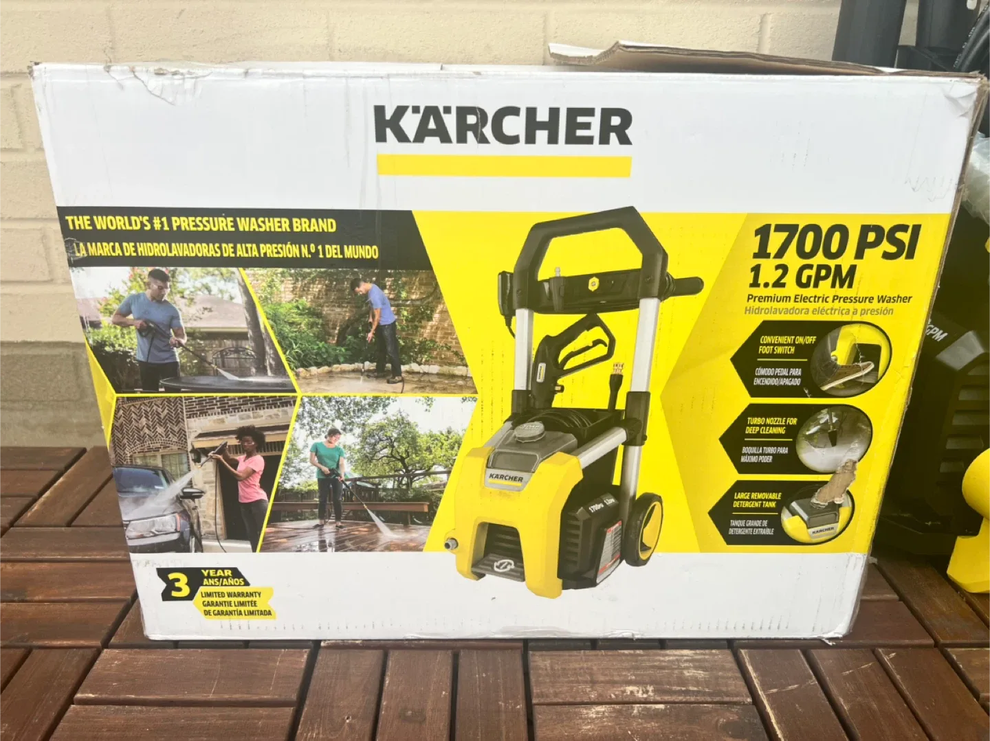 Kärcher 1700 PSI Electric Pressure Washer – Like New image indicator(8)