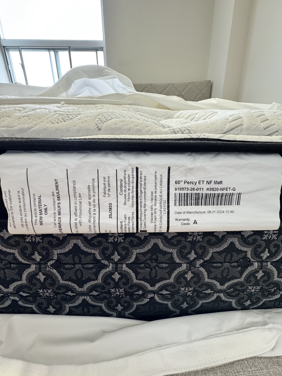 60" Percy ET NF Matt Mattress - photo 3
