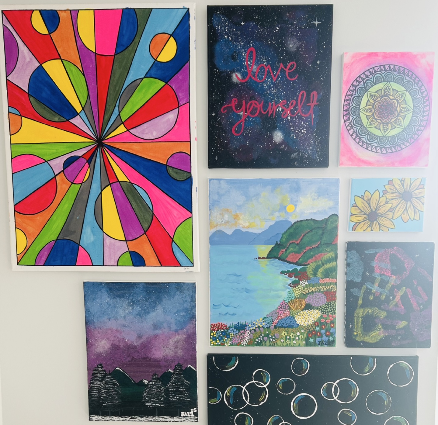 Assorted Handmade Paintings