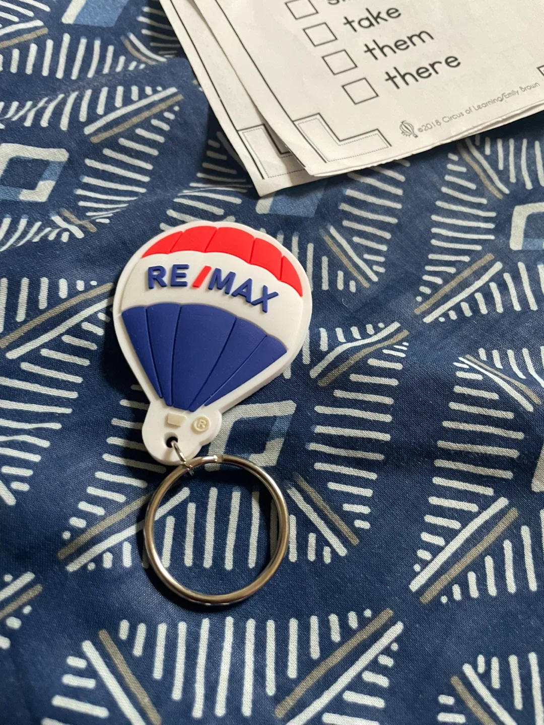 RE/MAX Hot Air Balloon Keychain thumbnail