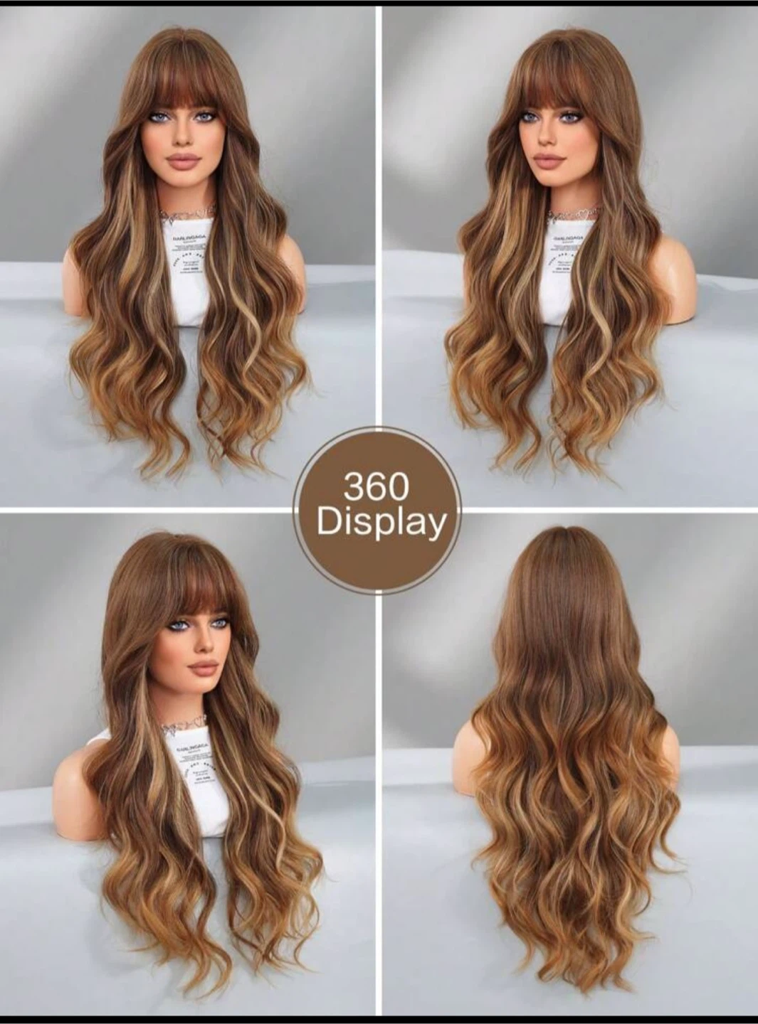 Blonde Highlight Wig
