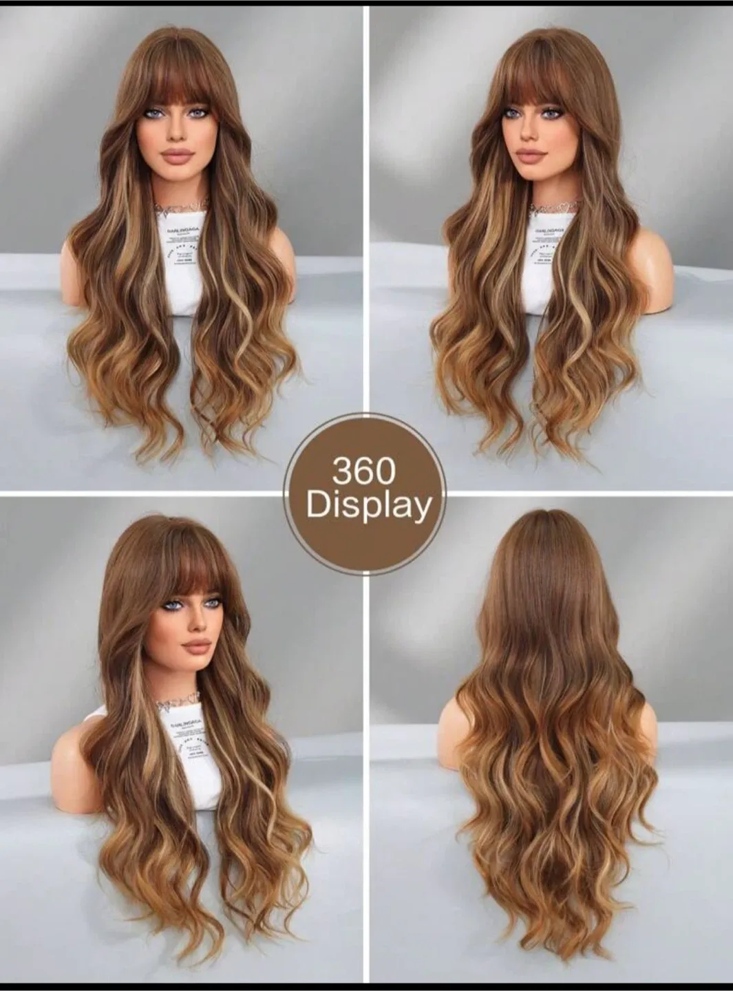 Blonde Highlight Wig