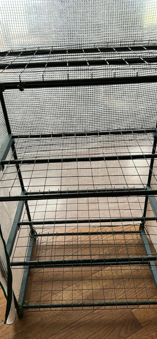 Portable Greenhouse with Shelves image indicator(3)
