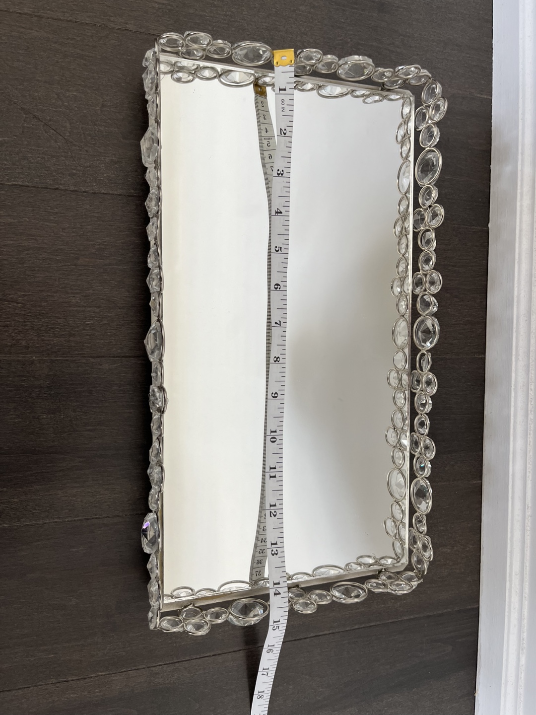 Silver Mirrored Tray - photo 3