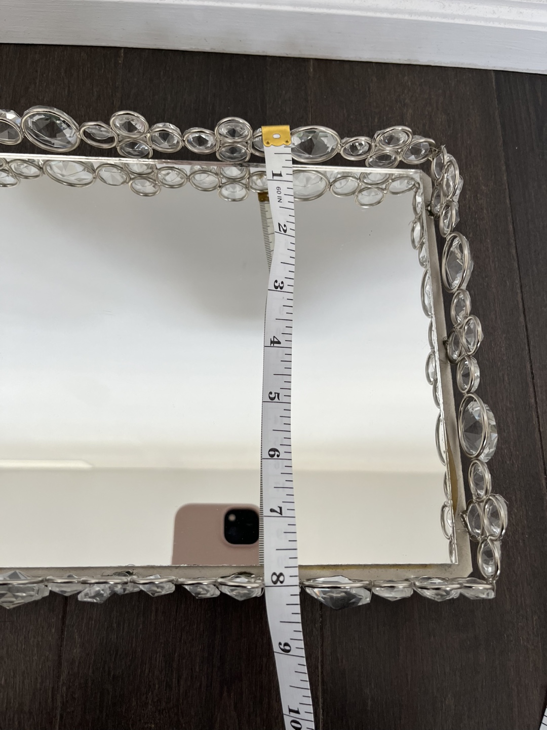 Silver Mirrored Tray - photo 4