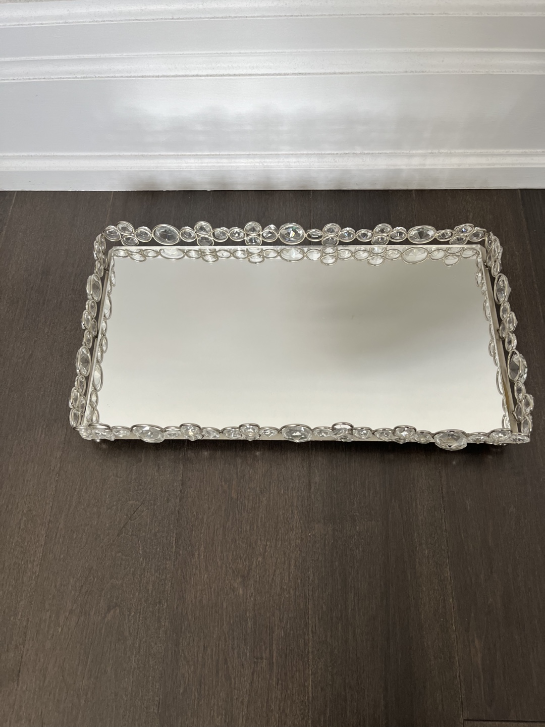 Silver Mirrored Tray - photo 2