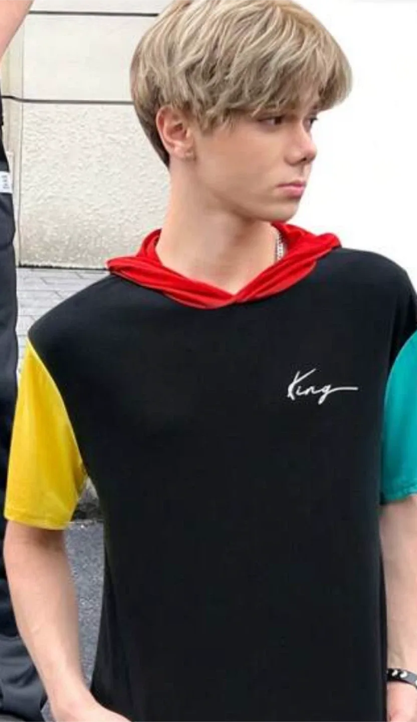 Teen Boy’s Casual Sport Hooded T-Shirt! image indicator(3)