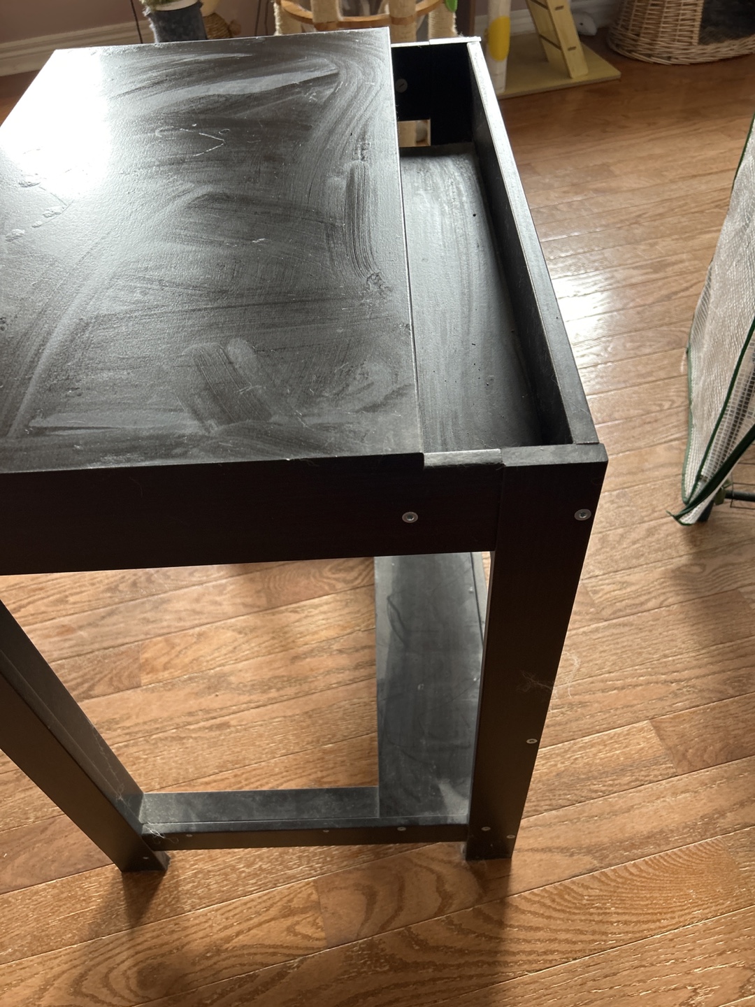 Black Wooden Side Table - photo 3