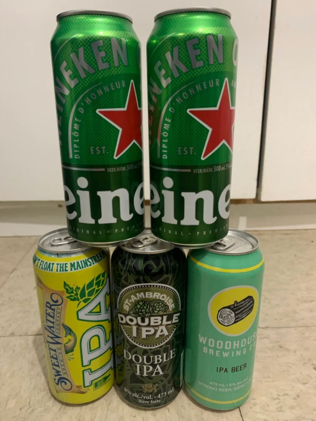 Variety Pack of Beer Cans thumbnail