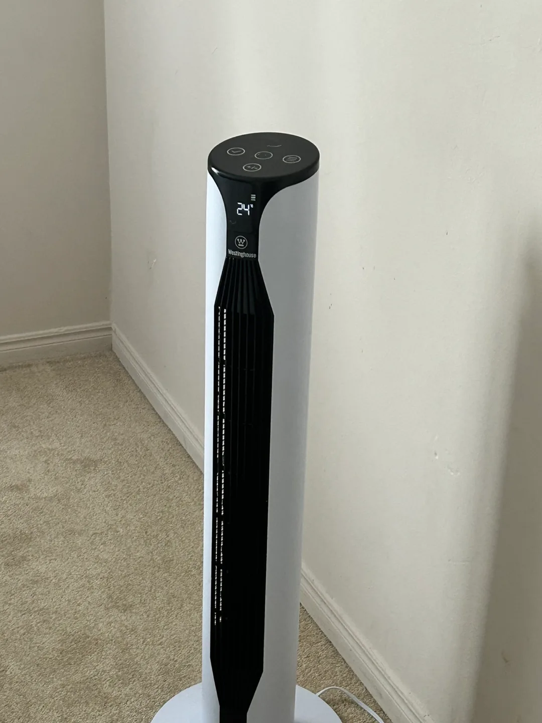 Westinghouse Tower Fan - White thumbnail