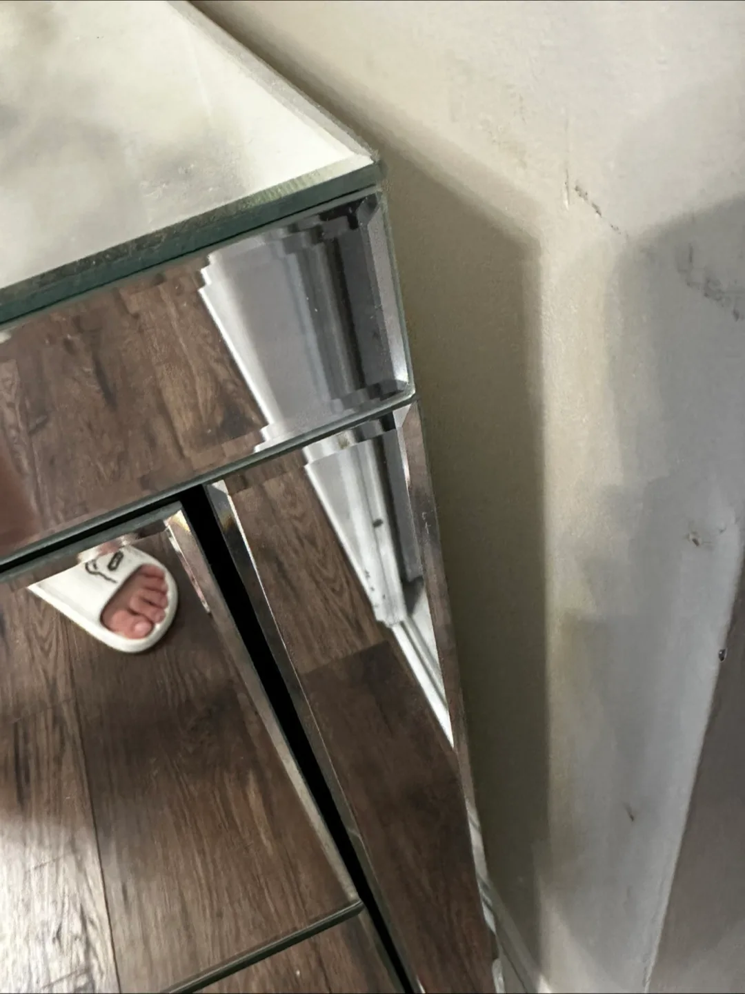 Set of mirror nightstand-PRICE IS FIRM image indicator(6)