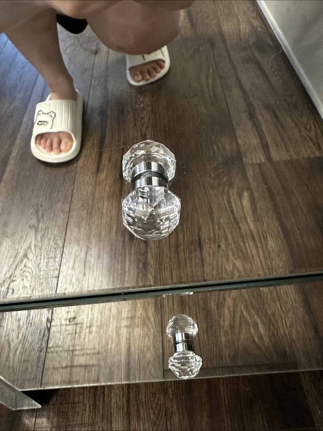 Set of mirror nightstand-PRICE IS FIRM - photo 3